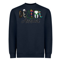 Navy dentalassistant Heavyweight Sweatshirt - CowhideDigitalArt