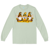 Matcha western bee gnomes beehive honey sunflowers Long Sleeve Tee - Artiststas