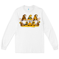 White western bee gnomes beehive honey sunflowers Long Sleeve Tee - Artiststas