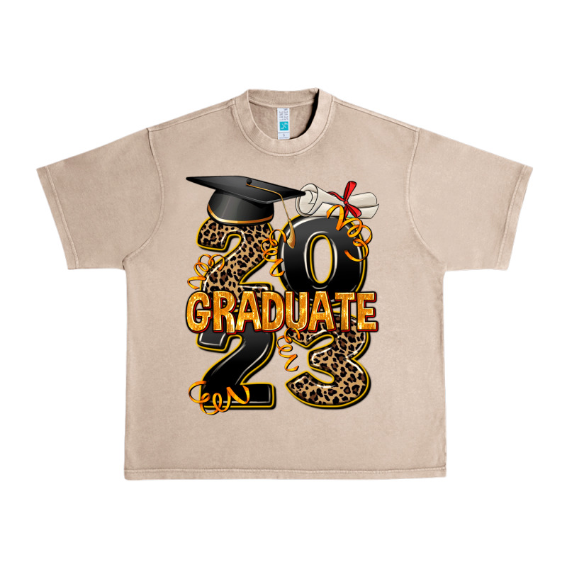 2023 Graduate Leopard Urban Heavy Tee by AdoDesignShop | Teevron