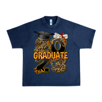 Navy 2023 graduate leopard Urban Heavy Tee - AdoDesignShop