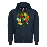 Navy Cinco de Mayo Zipper Hoodie - Jasminsmagicworld