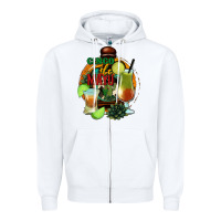 White Cinco de Mayo Zipper Hoodie - Jasminsmagicworld