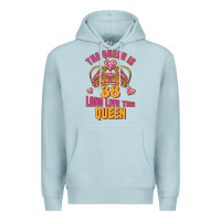 Blue Mist the queen is 38 long live the queen Premium Hoodie - Jasminsmagicworld