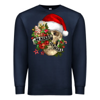 Navy So merry it's scary Premium Sweatshirt - NancyCooperArtShop