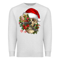 Oatmeal Heather So merry it's scary Premium Sweatshirt - NancyCooperArtShop