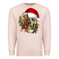 Pale Pink So merry it's scary Premium Sweatshirt - NancyCooperArtShop