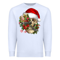 White So merry it's scary Premium Sweatshirt - NancyCooperArtShop