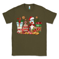 Army Green santa fuel coffee cups Classic Tee - AdoDesignShop