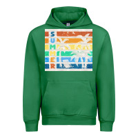 Emerald retro summer Urban Hoodie - TumblerDesignByShophia