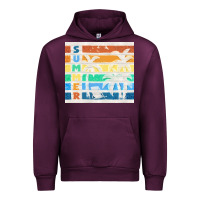 Mauve Wine retro summer Urban Hoodie - TumblerDesignByShophia