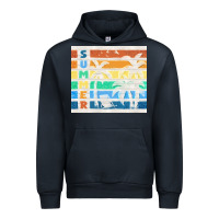 Navy retro summer Urban Hoodie - TumblerDesignByShophia