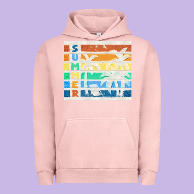 Retro Summer Urban Hoodie Designed By Tumblerdesignbyshophia