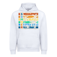 White retro summer Urban Hoodie - TumblerDesignByShophia