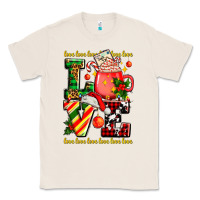 Natural love with coffee cup and christmas lights Classic Tee - AdoDesignShop
