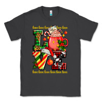 Smoke love with coffee cup and christmas lights Classic Tee - AdoDesignShop