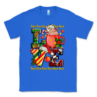 True Royal love with coffee cup and christmas lights Classic Tee - AdoDesignShop