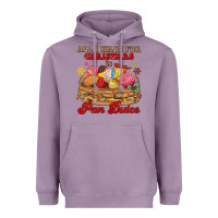 Lavender all i want for christmas is pan dulce Heavyweight Hoodie - MaliasSmallBusiness