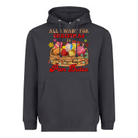Smoke all i want for christmas is pan dulce Heavyweight Hoodie - MaliasSmallBusiness