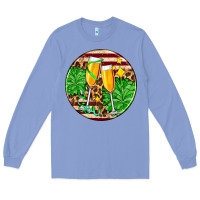 Colony Blue Christmas champagnes Long Sleeve Tee - AdoDesignShop