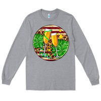 Heather Grey Christmas champagnes Long Sleeve Tee - AdoDesignShop