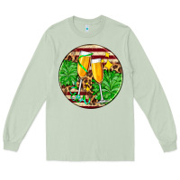 Matcha Christmas champagnes Long Sleeve Tee - AdoDesignShop