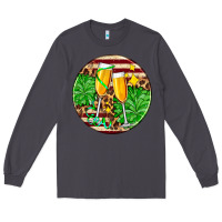 Smoke Christmas champagnes Long Sleeve Tee - AdoDesignShop