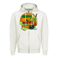 Oatmeal Heather Cinco De Mayo Zipper Hoodie - Jasminsmagicworld