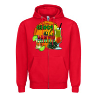 Red Cinco De Mayo Zipper Hoodie - Jasminsmagicworld