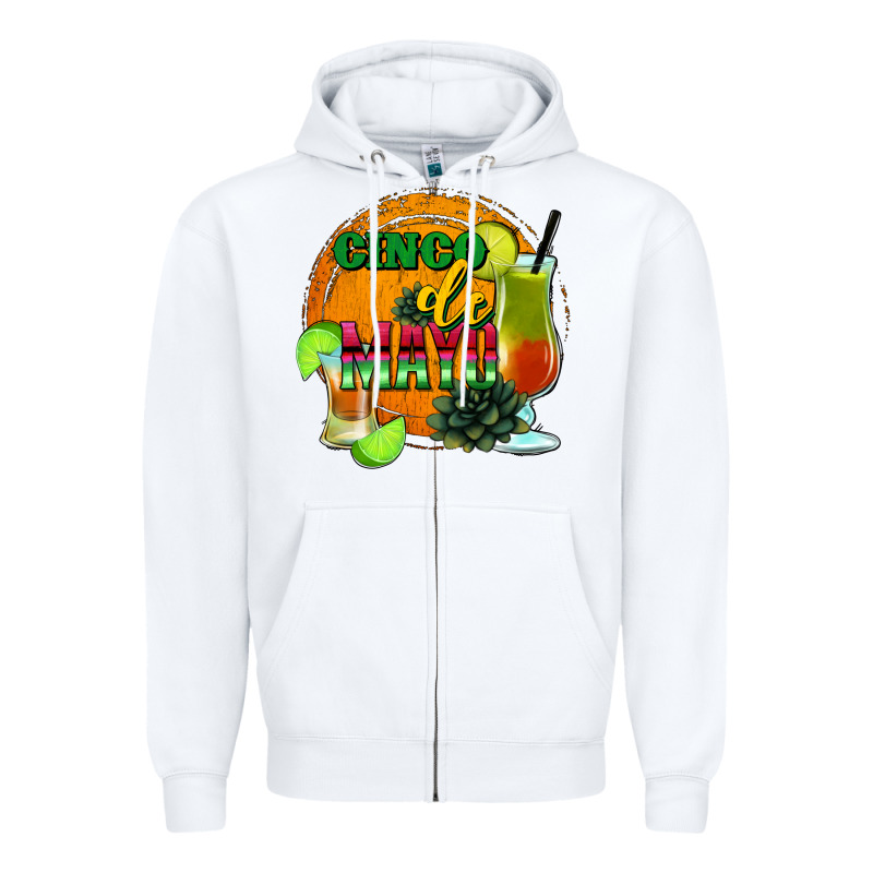 Cinco De Mayo Zipper Hoodie by Jasminsmagicworld | Teevron