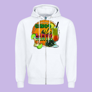 Cinco De Mayo Zipper Hoodie Designed By Jasminsmagicworld