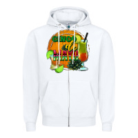 White Cinco De Mayo Zipper Hoodie - Jasminsmagicworld