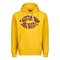 Lemon football lips Premium Hoodie - AdoDesignShop