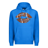 True Royal football lips Premium Hoodie - AdoDesignShop