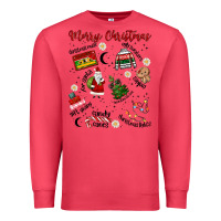 Cardinal Merry Christmas Premium Sweatshirt - MaliasSmallBusiness