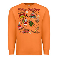 Carrot Merry Christmas Premium Sweatshirt - MaliasSmallBusiness