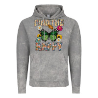Cloud Rock Kind The Happy Vintage Hoodie - CowhideDigitalArt