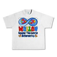 Lunar Rock autism infinity seeing the world differently Urban Heavy Tee - JahusDesignShop