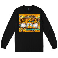 Black western bee gnomes  honeycomb  leopard turquoise wooden serape Long Sleeve Tee - Artiststas