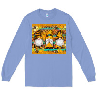 Colony Blue western bee gnomes  honeycomb  leopard turquoise wooden serape Long Sleeve Tee - Artiststas