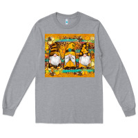 Heather Grey western bee gnomes  honeycomb  leopard turquoise wooden serape Long Sleeve Tee - Artiststas