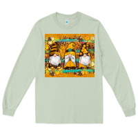Matcha western bee gnomes  honeycomb  leopard turquoise wooden serape Long Sleeve Tee - Artiststas