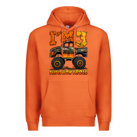 Carrot i'm three this is how i roll monster truck birthday Premium Hoodie - Jasminsmagicworld