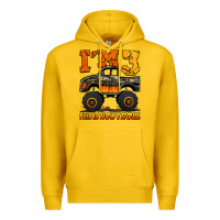 Lemon i'm three this is how i roll monster truck birthday Premium Hoodie - Jasminsmagicworld