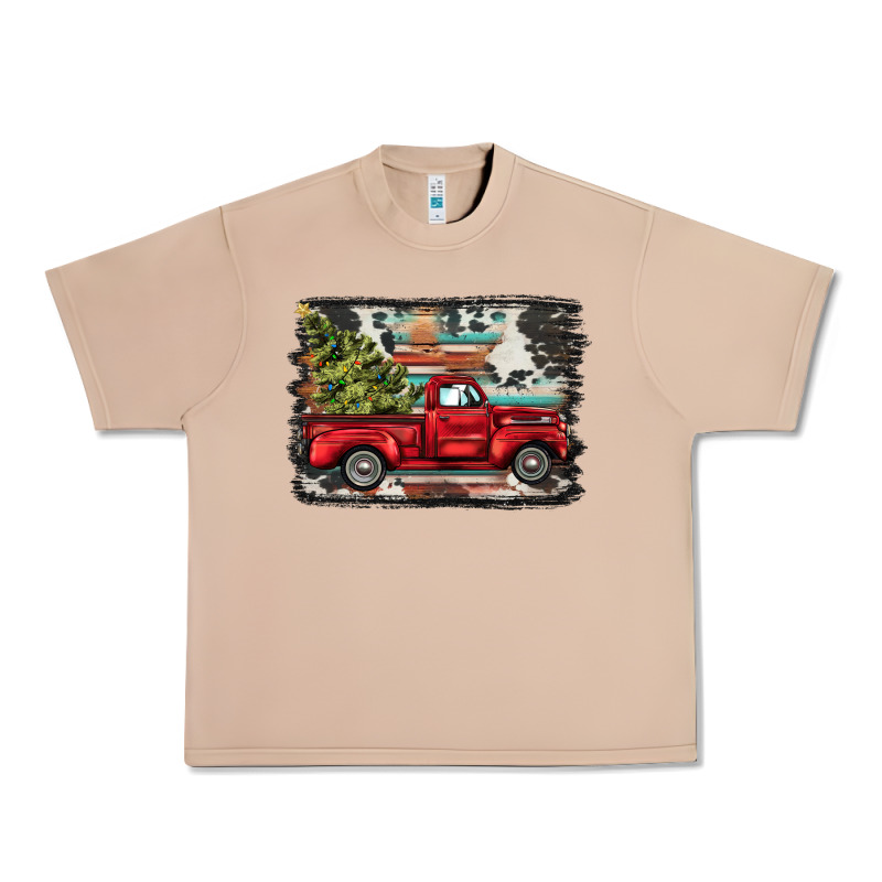 Christmas Truck Urban Heavy Tee by BarkalooDesign | Teevron