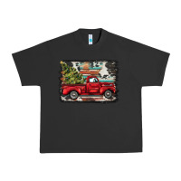 Pigment Black christmas truck Urban Heavy Tee - BarkalooDesign