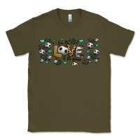 Army Green for the love of the game soccer Classic Tee - Jasminsmagicworld