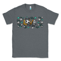 Charcoal Heather for the love of the game soccer Classic Tee - Jasminsmagicworld