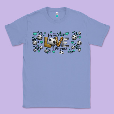 For The Love Of The Game Soccer Classic Tee Designed By Jasminsmagicworld