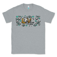 Heather Grey for the love of the game soccer Classic Tee - Jasminsmagicworld